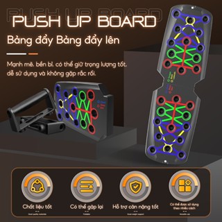 KOL-[pro]-Dụng cụ tập hít đất đa năng 12-14 trong 1, bàn khung tập chống đẩy gym tại nhà ngực tay