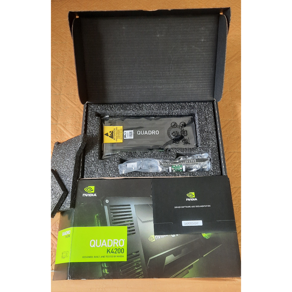 Card màn hình Nvidia Quadro K4200 - 4G DDR5 new seal mới nguyên hộp full phụ kiện