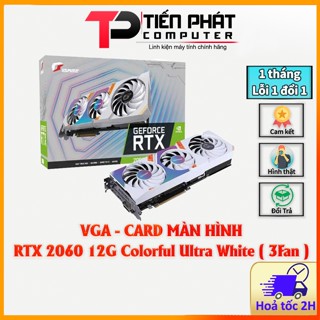 Card đồ hoạ Ultra RTX 2060 12G Colorful Ultra White - Like New