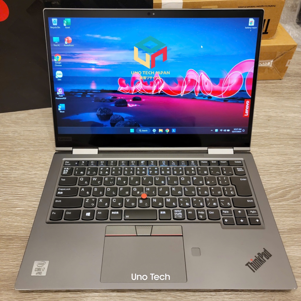 Lenovo Thinkpad X1 Yoga Gen 5 - Core I7-10610U RAM 16GB/SSD 256GB Màn cảm ứng Laptop Dòng chuyên đồ 
