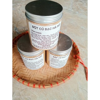 hũ 1kg bột củ bạc hà núi nguyên chất