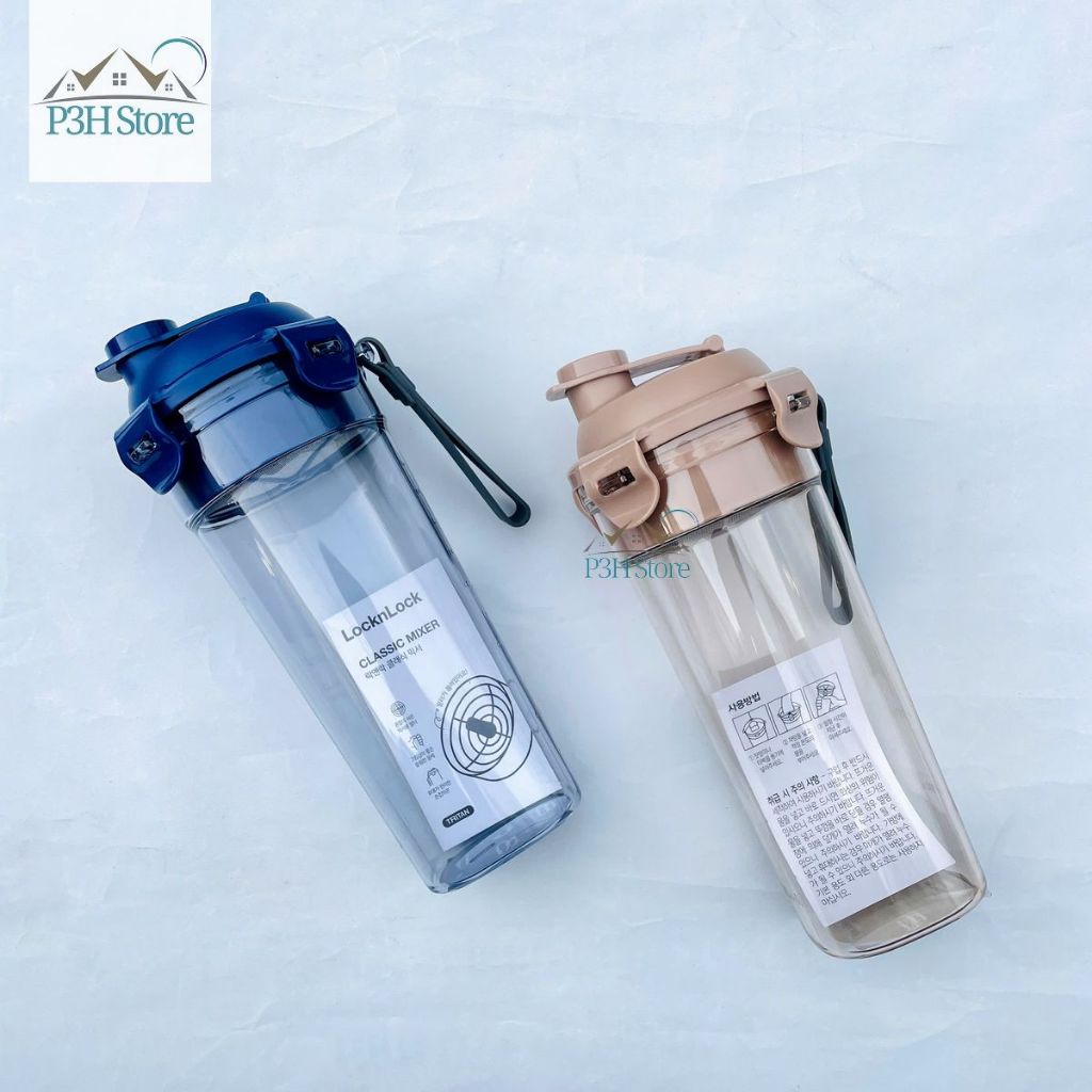 Bình nước LocknLock ABF931 ABF934 nhựa tritan dung tích 480ml và 680ml P3HStore