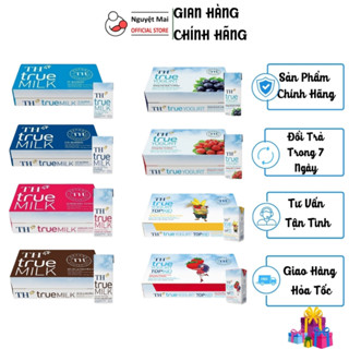 Thùng 48 hộp sữa tươi tiệt trùng TH true MILK/ TH true YOGURT/ YOGURT TOPKID 110ml/180ml