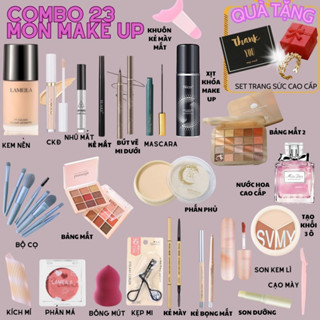 Bộ Trang Điểm, set 23 Món Đầy Đủ Makeup cơ bản, Set Xixi make Đi Tiệc, Cá Nhân, làm đẹp, quà tặng, nội địa trung, giá rẻ