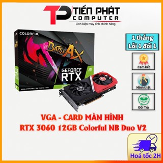  Card màn hình Colorful RTX 3060 12G NB Duo - Like New 