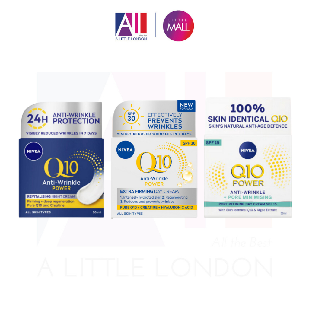  Kem dưỡng chống nhăn NIVEA Q10 Power Anti-Wrinkle + Firming Cream Minimising 50ml  Bill Anh  