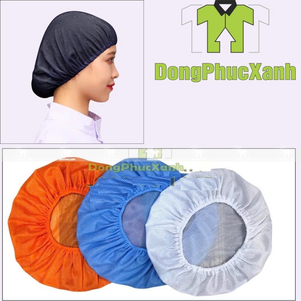Nón lưới trùm tóc công nhân Nón lưới bảo hộ