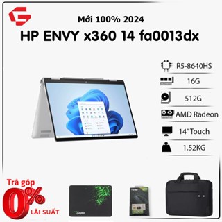 HP Envy X360 2in1 14-fa0013dx (AMD Ryzen 5 8640HS, 16GB, 512GB, AMD Radeon, 14" FHD Touch) Laptop Văn Phòng Cao Cấp