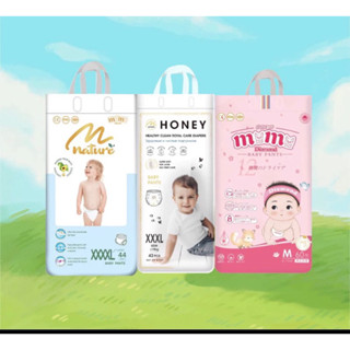 Tã Bỉm Dán Quần Momo Honey, Momo  Diamond, Momo Diamond Nature,  Momo Honey Cho Bé Đủ Size