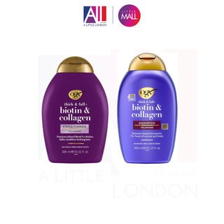 Dầu gội, xả OGX Biotin & Collagen Shampoo - Conditioner