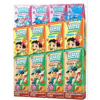 Thùng 48 hộp Kun có thạch 170ml (các hương vị)