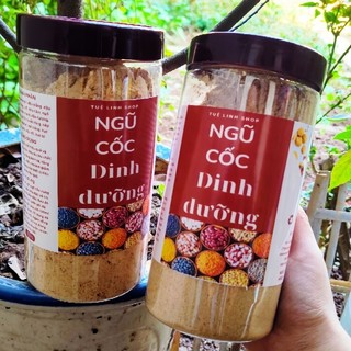 Bột ngũ cốc dinh dưỡng Tuệ Linh 1kg - Rang xay nguyên chất, không chứa đường