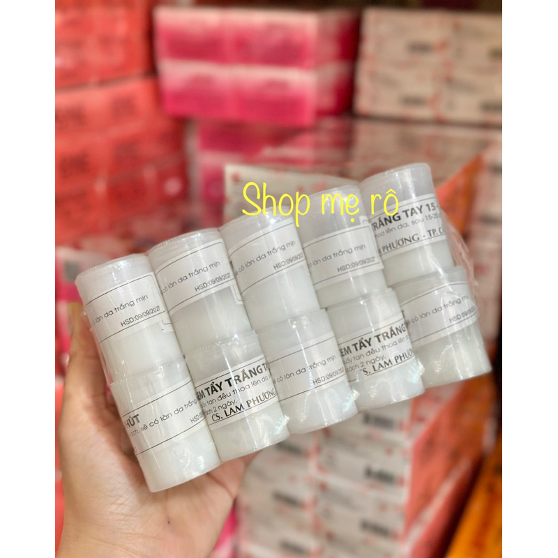 combo 10 cặp bột kem cặp tẩy trắng nhanh