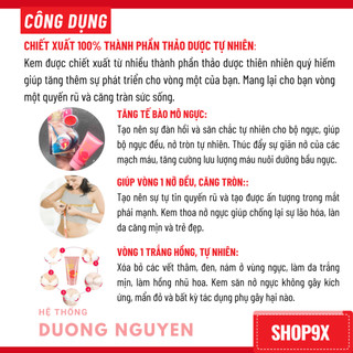 Kem Nở Ngực Bust Enlarge Upsize Chính Hãng
