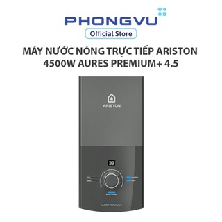  Máy nước nóng trực tiếp Ariston 4500W AURES PREMIUM+ 4.5 - Bảo hành 24 tháng 