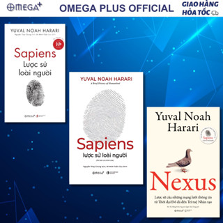 Lẻ/Combo Sách Yuval Noah Harari: Nexus + Sapiens Lược Sử Loài Người Bản Bỏ Túi + 21 Bài Học Cho Thế Kỷ 21