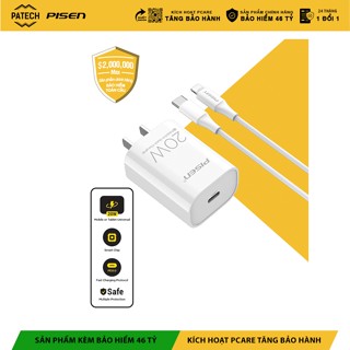 Bộ Sạc Nhanh Pisen Quick 20W 30W 65W -  Pisen Việt Nam Bảo Hành 24 Tháng