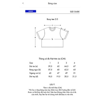 Áo Thun Levents Blank Boxy 2.0 Tee