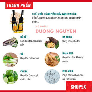 Dầu Gội Phủ Bạc Thảo Mộc Simbee (200ml) Đen - Nâu