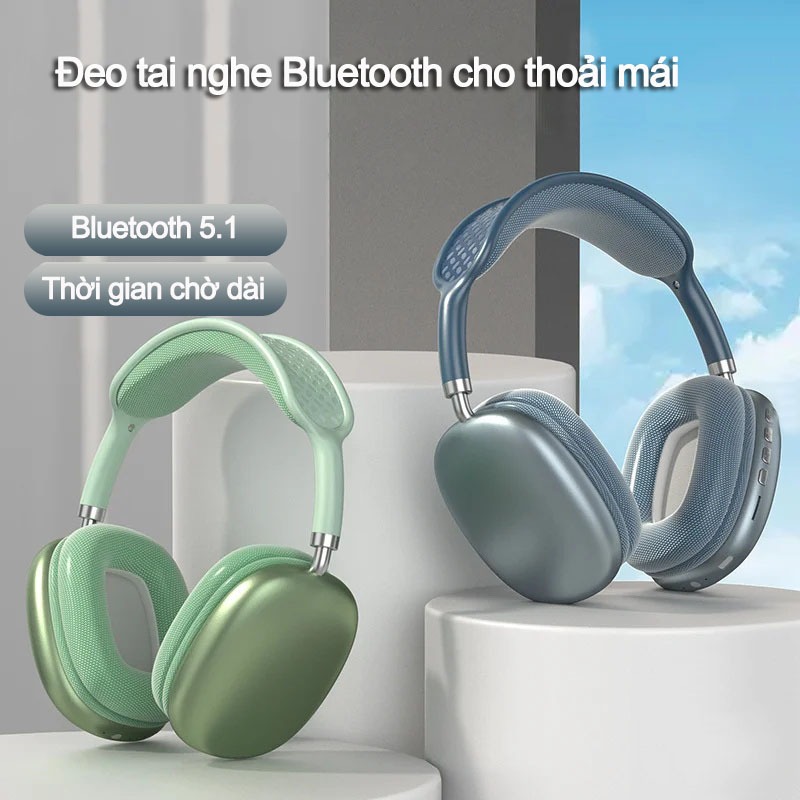 P9 Tai nghe Bluetooth Tai nghe không dây có micrô Tai nghe chơi game HiFi | BigBuy360 - bigbuy360.vn