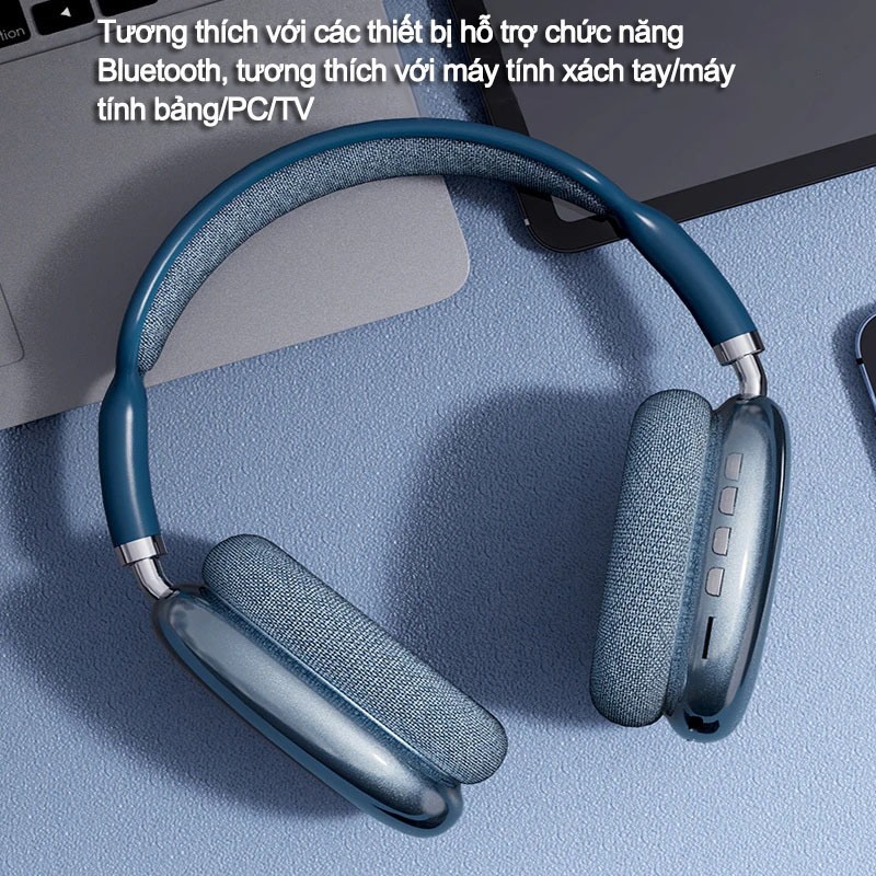 P9 Tai nghe Bluetooth Tai nghe không dây có micrô Tai nghe chơi game HiFi | BigBuy360 - bigbuy360.vn