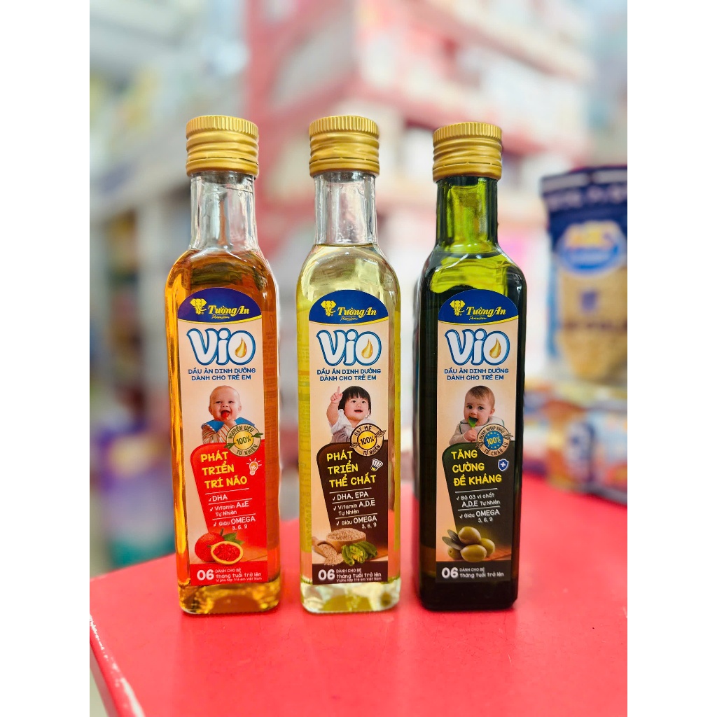 DẦU VIO TƯỜNG AN DÙNG CHO BÉ ĂN DẶM ĐỦ MÙI 250ML