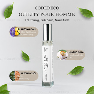 Tinh dầu nước hoa CODEDECO Guility 10ml