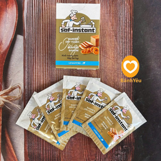 Men ngọt Saf hộp 5 gói 11g/ Men khô men nở làm bánh mì, bánh bao, bánh mì ngọt - PL249