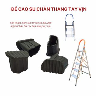Phụ kiện chân đế nhựa, cao su thang nhôm tay vịn, thang ghế tay vịn khung inox NIKITA -NIKITA OUTLET