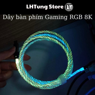 [CHÍNH HÃNG EVERGLIDE] Cáp dữ liệu 8K RGB typeC Everglide | Phù hợp bàn phím gaming | 1,5m