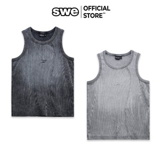 Áo Tanktop Nam Wash Local Brand SHADOW TANKTOP - Xám/Xám nhạt