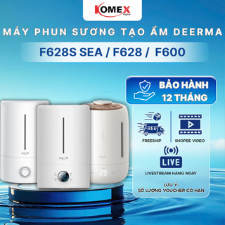 Máy Phun Sương Tạo Ẩm Không Khí Deerma F628/F628S/F600 Dung Tích 5L,3 Mức Phun Sương,Tự Động Ngắt