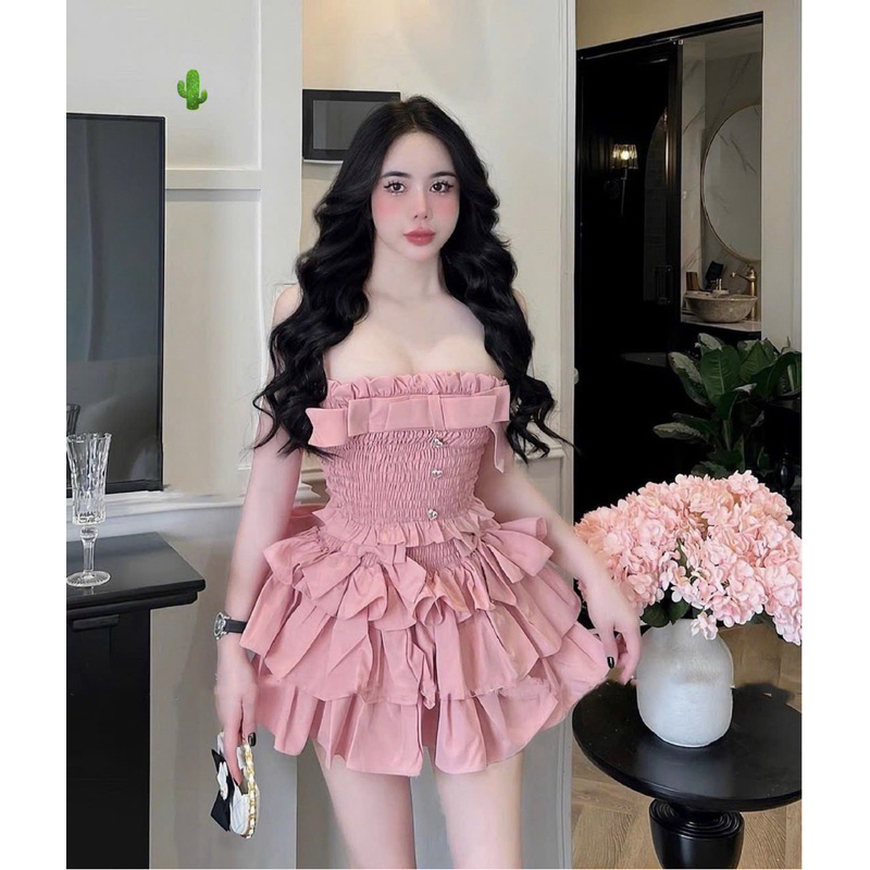 SET ỐNG NHÚN NƠ NƠ CV 3 TẦNG NƠ NƠ PC