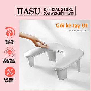  Gối kê tay SNRQI U1 làm nail chống mỏi - Bộ kê tay cao cấp để bàn làm nail chắc chắn - Bộ kê tay da nail 