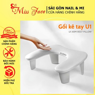 Gối kê tay SNRQI U1 làm nail chống mỏi - Bộ kê tay cao cấp để bàn làm nail  - Bộ bọc da loại tốt giá rẻ tiện lợi