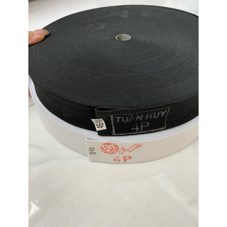Thun  trắng cuộn 50m/  đen 45m
