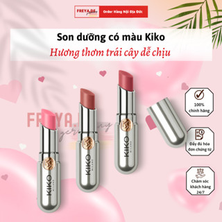 [SALE 50%, BILL ĐỨC] Son dưỡng môi có màu Kiko Milano 3g - Dưỡng môi mềm mọng từ bơ hạt mỡ