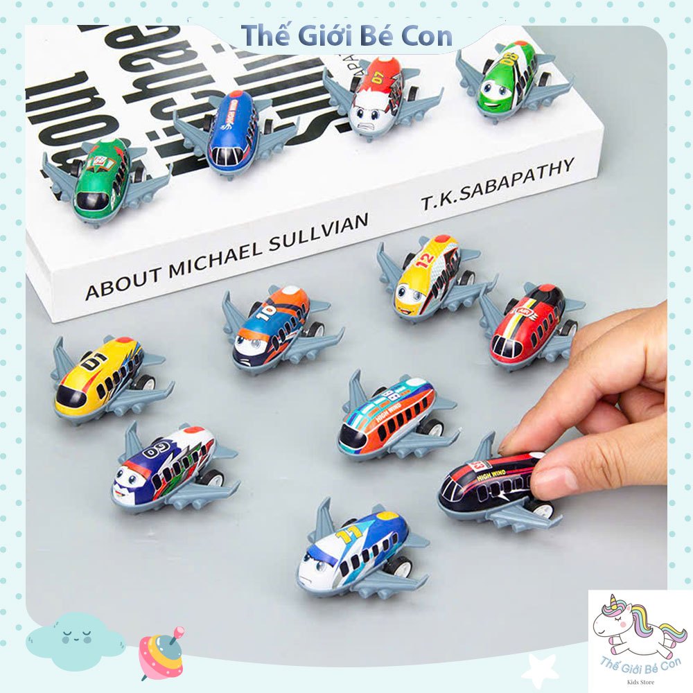 Xe đồ chơi những thú dễ thương (1 set 5 con ngẫu nhiên )