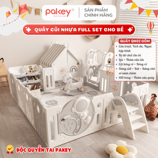 Set Full Quây Cũi Phi Hành Gia Mẫu Mới 2025, Quây Cũi Kết Hợp Nhiều Trò Chơi Tạo Không Gian Vui Chơi An Toàn Cho Bé