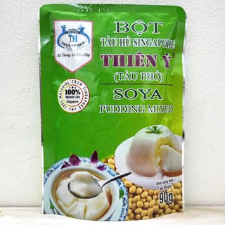 (Gói 90g) BỘT TÀU HỦ (tàu phớ) SINGAPORE THIÊN Ý Soya Pudding Mixed
