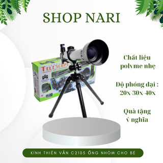Kính Thiên Văn C2105 Ống nhòm nhìn xa gần cho bé thỏa sức khám phá, phát triển trí tuệ
