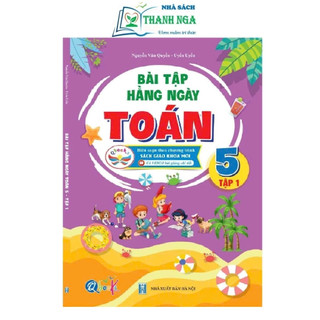 Sách - Bài Tập Hằng Ngày Toán Lớp 5 - Cánh Diều - Tập 1