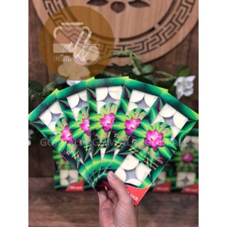 Vỉ Nến Bơ dùng cho bát hâm nóng, trang trí, thắp hương bày ban thờ cúng gia tiên