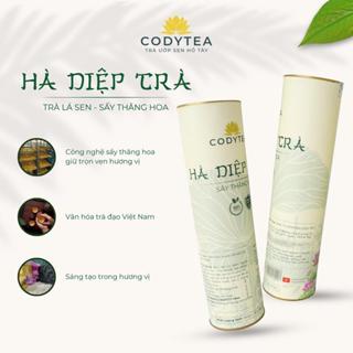 Trà lá sen tiêu mỡ , viên nén sấy thăng hoa tiện lợi, đậm vị.