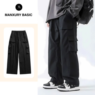 Quần kaki túi hộp nam nữ ống rộng, quần Cargo Pant kaki màu trơn basic phong cách thời trang K04