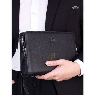 Ví Khóa Số, Ví Nam Cầm tay, Clutch Cầm Tay Nam bị Da Bò QCC02