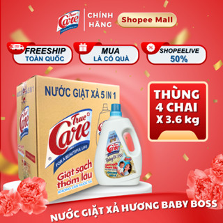 Thùng Nước Giặt Xả True Care 5in1 Hương Baby Boss 3.6Kg