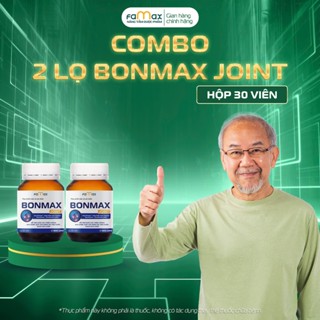 [FAMAX] Combo 2 hộp 30 viên khớp Bonmax Joint hỗ trợ giảm đau khớp, viêm khớp, thoái hoá khớp