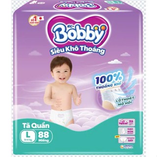 [Mẫu Mới] Bỉm Bobby tã quần quần M96,L88,XL76,XXL70