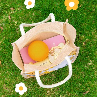 Túi cói mini hàng đẹp đựng đồ đi làm, đi chơi, đi du lịch